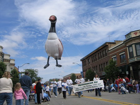 Parade Goose in Libertyville IL