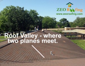Residential Roof Valleys Are A Common Source of Roof Leaks